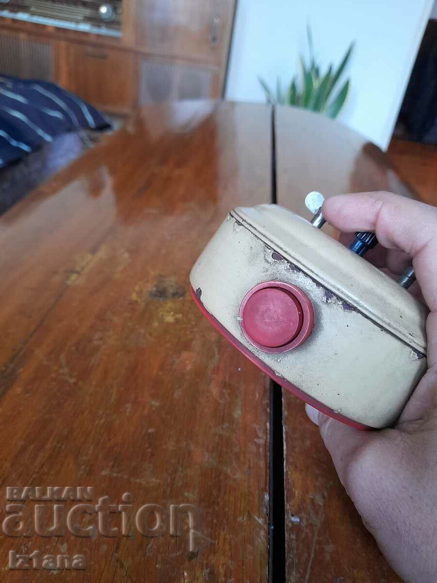 Old table clock alarm clock Jantar, Jantar - 5 Old table clock alarm clock Jantar, Jantar - 5