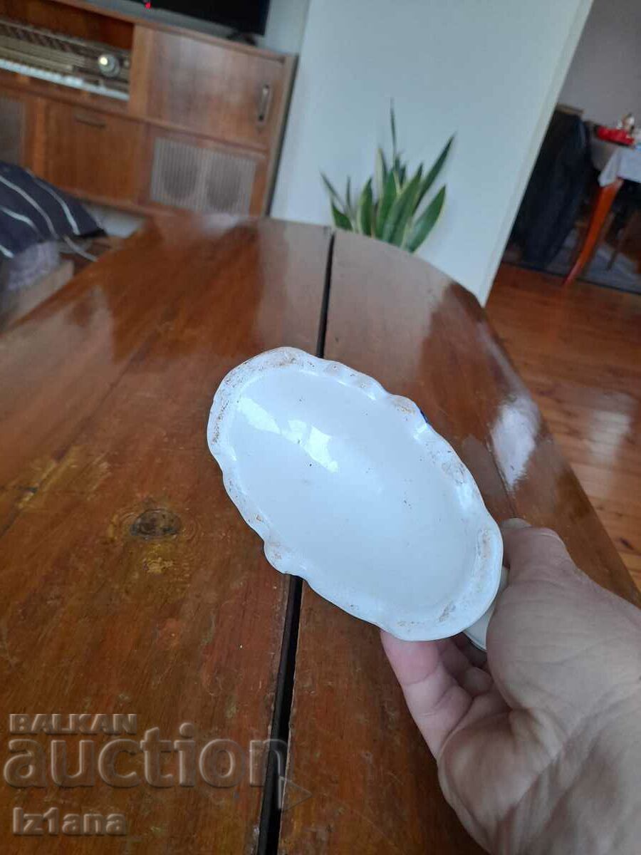 Sfeșnic vechi de porțelan - 7