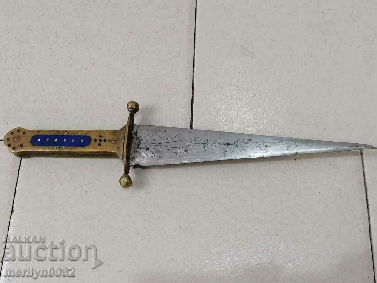 Haidushka dagger without handle ORIGINAL late 19th century with price 296.00 BGN | € 151.34 Haidushka dagger without handle ORIGINAL late 19th century with price 296.00 BGN | € 151.34