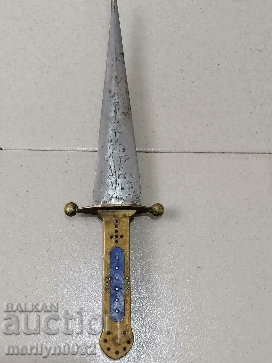 Auction Haidushka dagger without handle ORIGINAL late 19th century Auction Haidushka dagger without handle ORIGINAL late 19th century