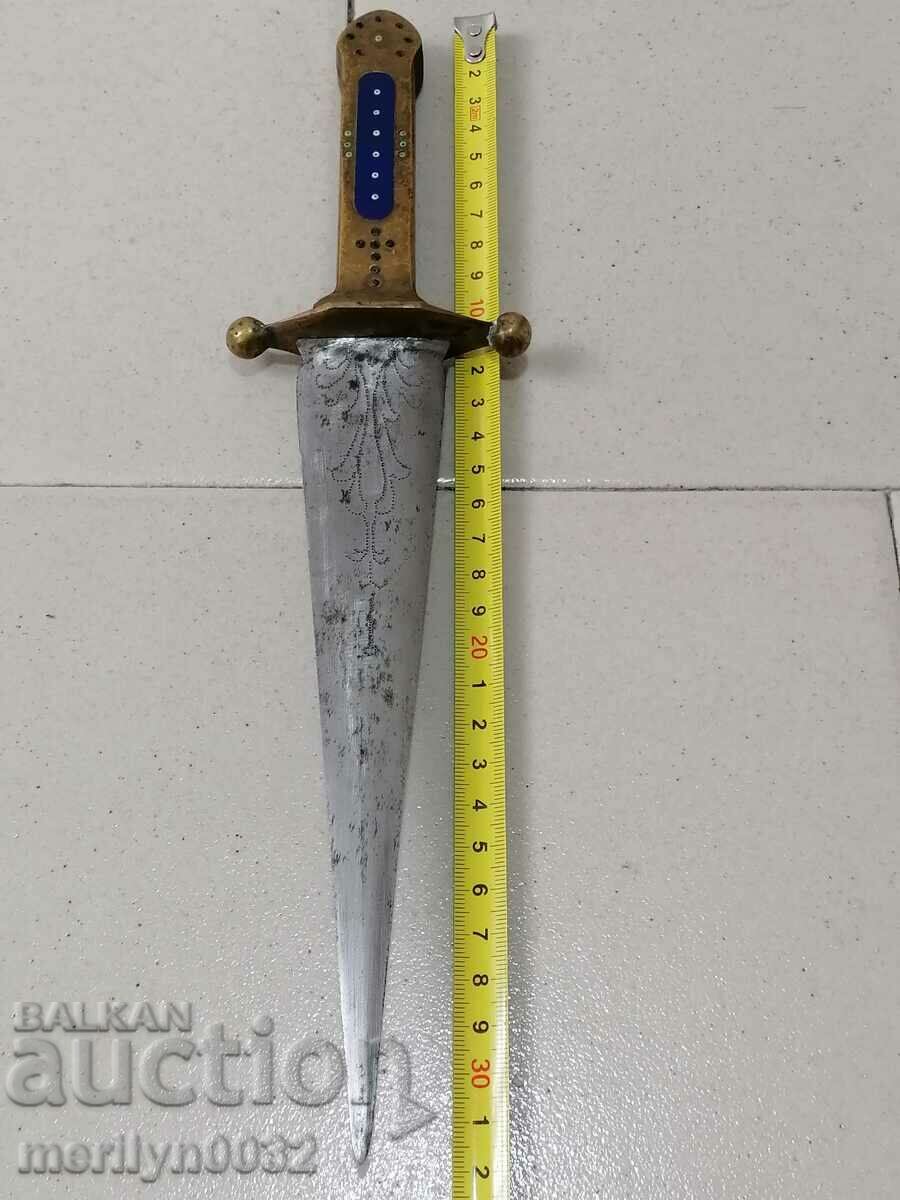 Haidushka dagger without handle ORIGINAL late 19th century