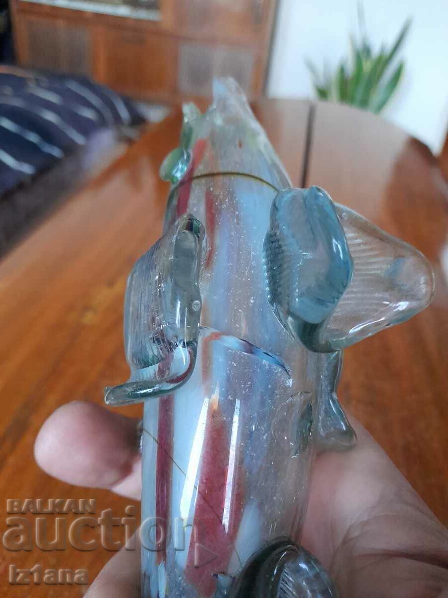Figurină de sticlă, figurină, pește - 6 Figurină de sticlă, figurină, pește - 6