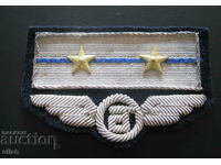 City transport uniform lieutenant social embroidered tinsel