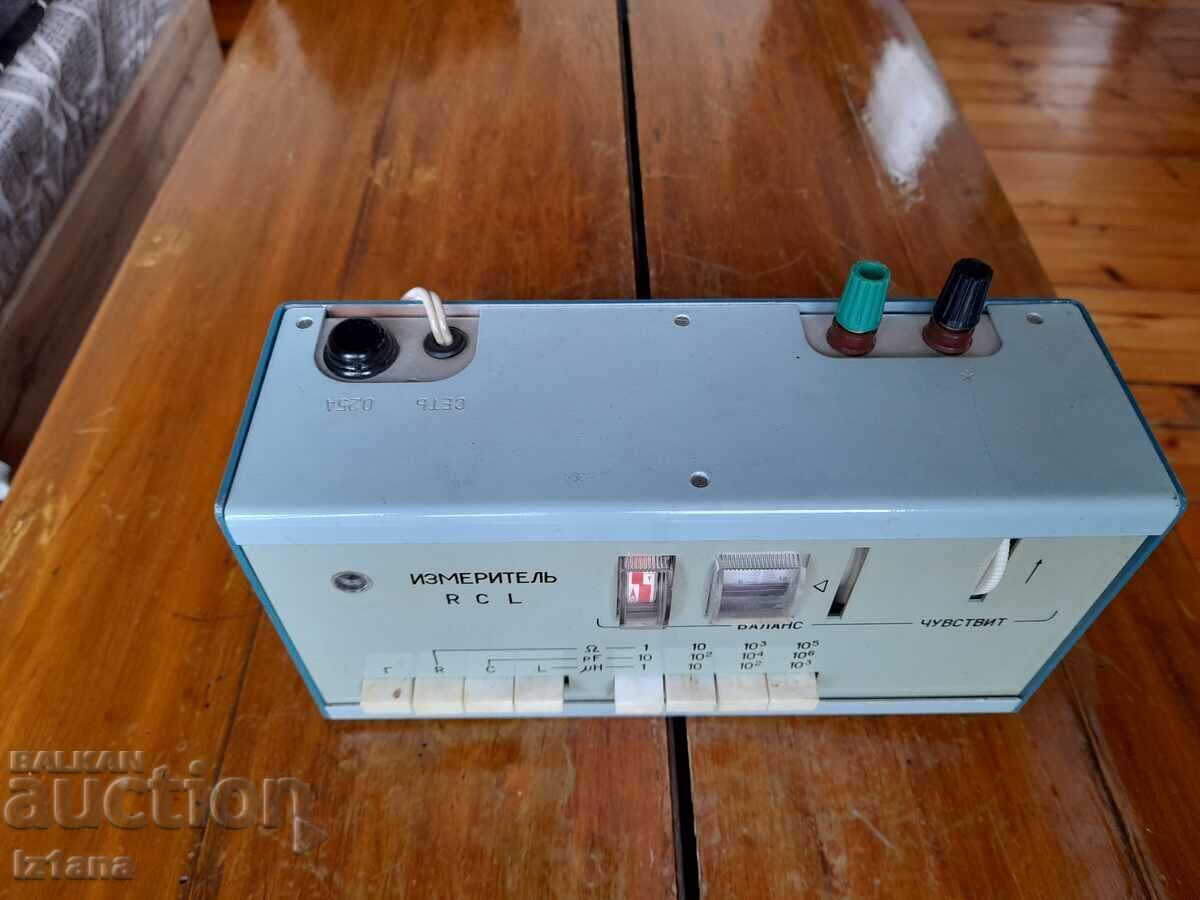 Auction Old RCL meter Auction Old RCL meter