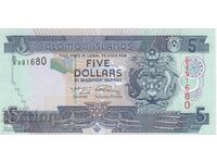 5 dollars 2009, Solomon Islands