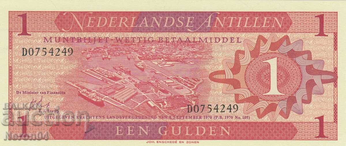 1 gulden 1970, Antilele Olandeze