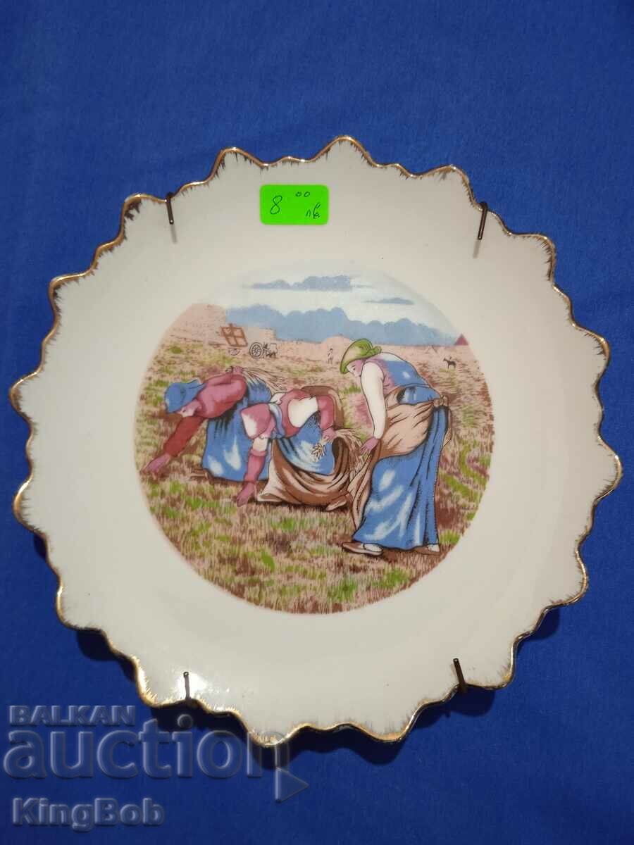 EXCELLENT WALL PLATE "ON THE FIELD"-II
