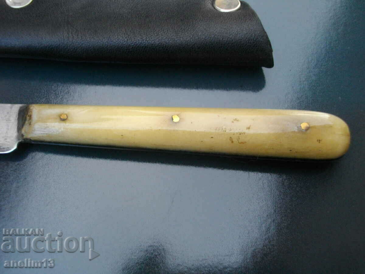 Auction  OLD BULGARIAN KNIFE STAINLESS CHIRENI BONE
