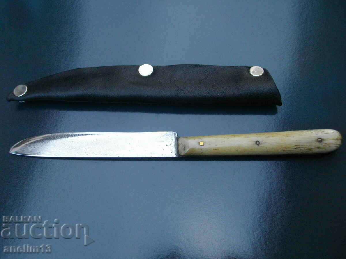 Delivery of OLD BULGARIAN KNIFE STAINLESS CHIRENI BONE