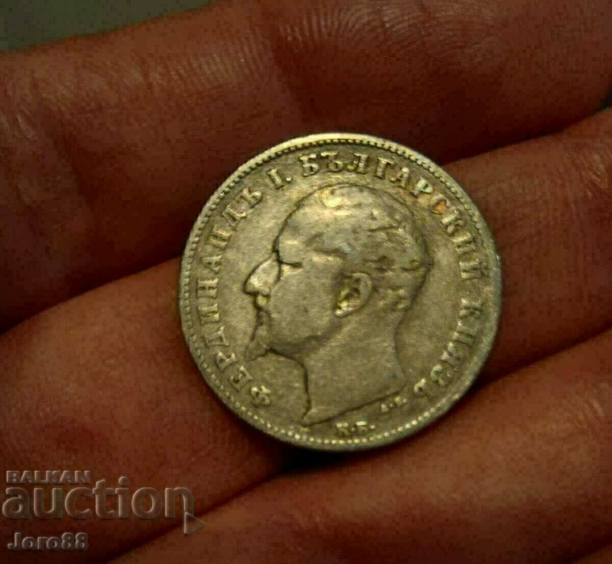 1 lev 1894 Silver coin Principality of Bulgaria with price 30.00 BGN | € 15.34 1 lev 1894 Silver coin Principality of Bulgaria with price 30.00 BGN | € 15.34