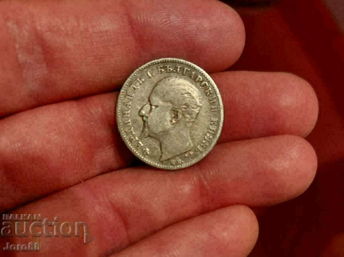 Delivery of 1 lev 1894 Silver coin Principality of Bulgaria Delivery of 1 lev 1894 Silver coin Principality of Bulgaria