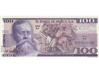 100 pesos 1974, Mexic