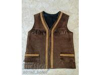 Original Super Rare Vintage Soc Vest Genuine Leather