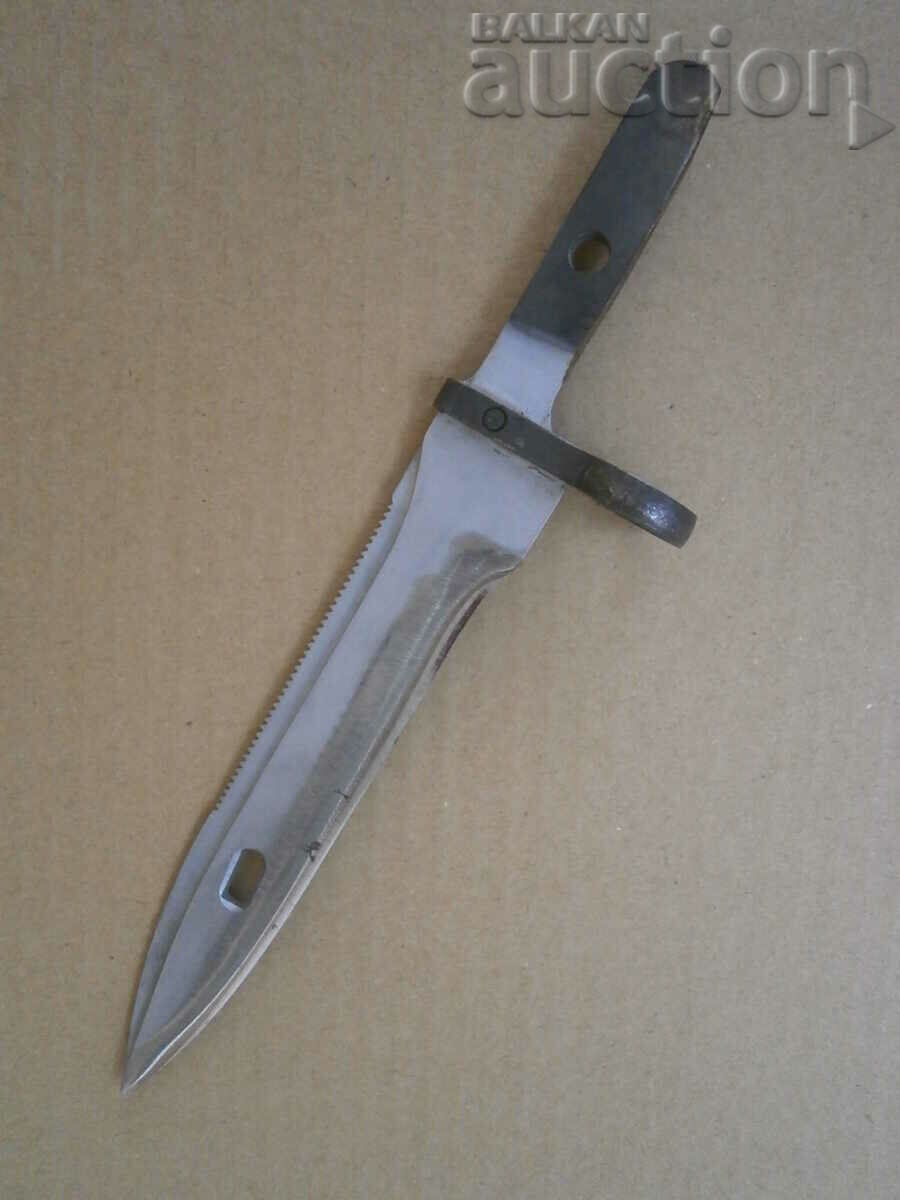 Auction Russia, bayonet dagger knife AK 74, deactivated, excellent condition Auction Russia, bayonet dagger knife AK 74, deactivated, excellent condition