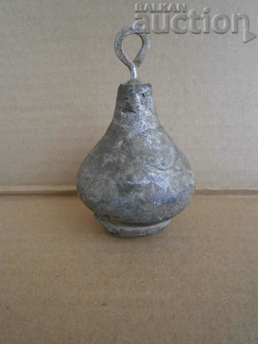 tupuz pear weight from an antique ottoman tupuzlia scale