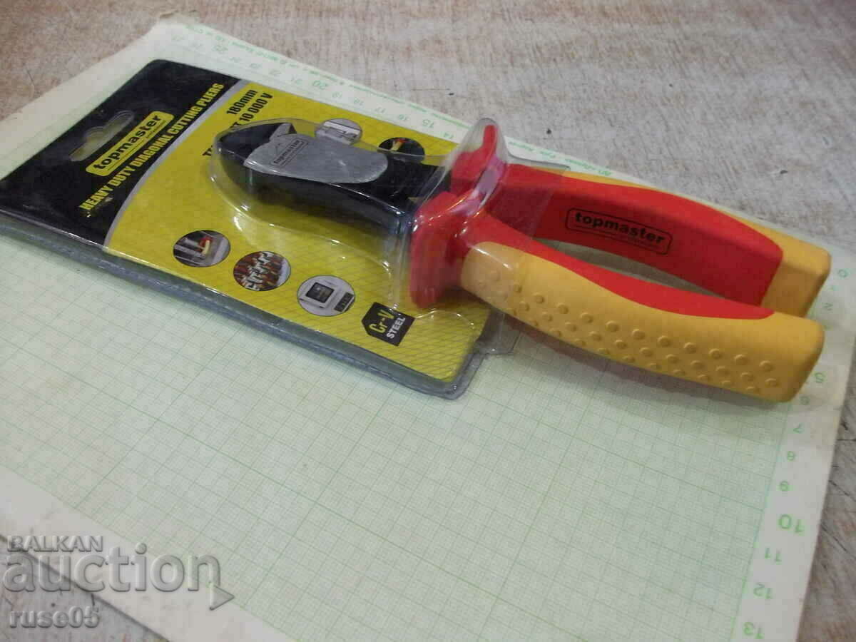 Delivery of Cutting pliers "Topmaster-VDE 1000V Art.No.: 210407" reinforced new