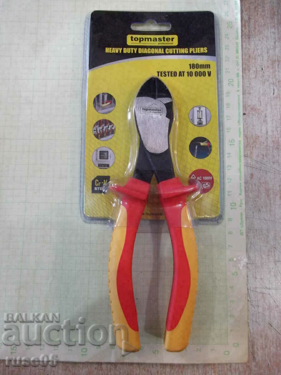 Cutting pliers "Topmaster-VDE 1000V Art.No.: 210407" reinforced new