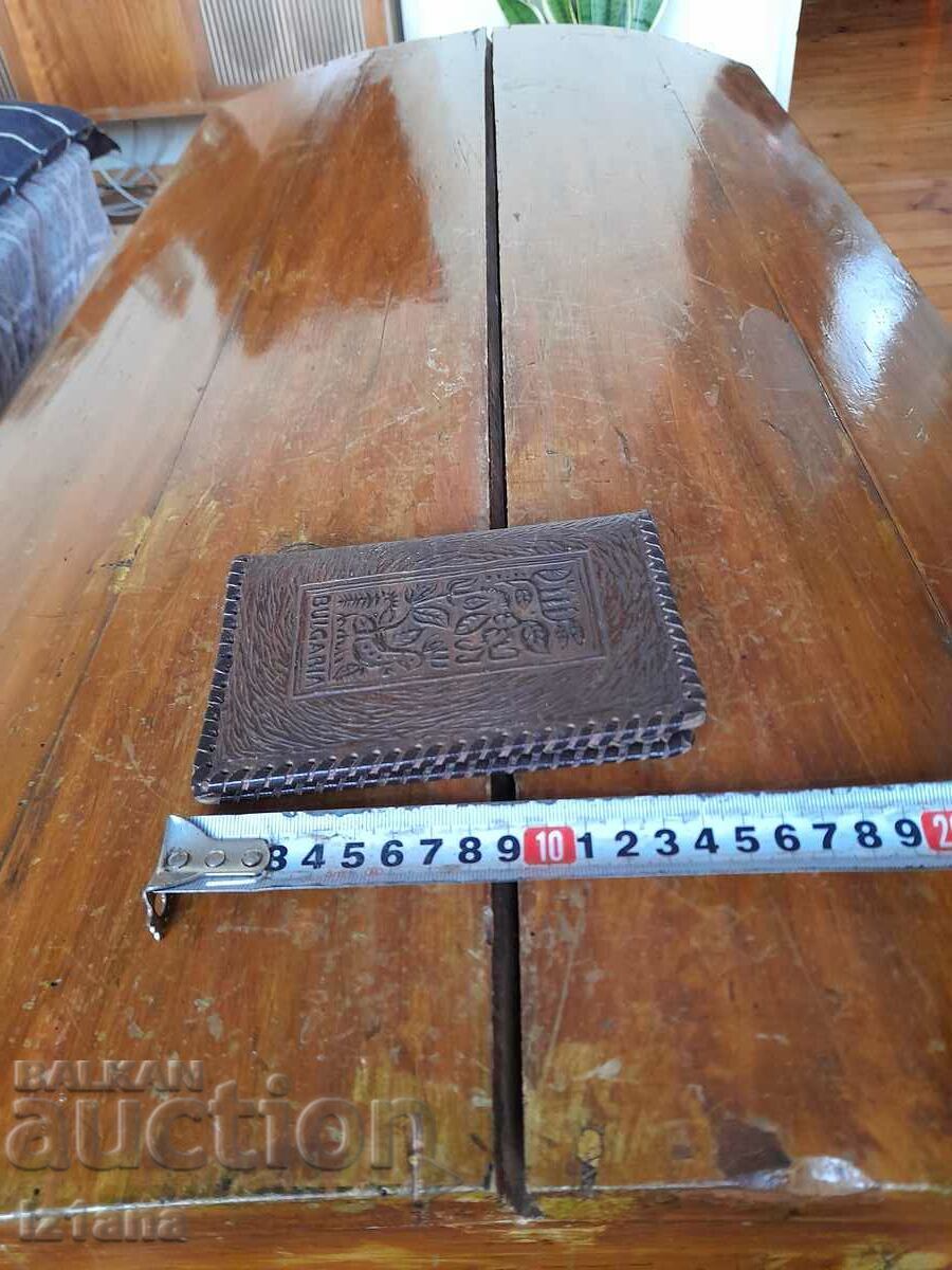 Old leather folder - 5 Old leather folder - 5