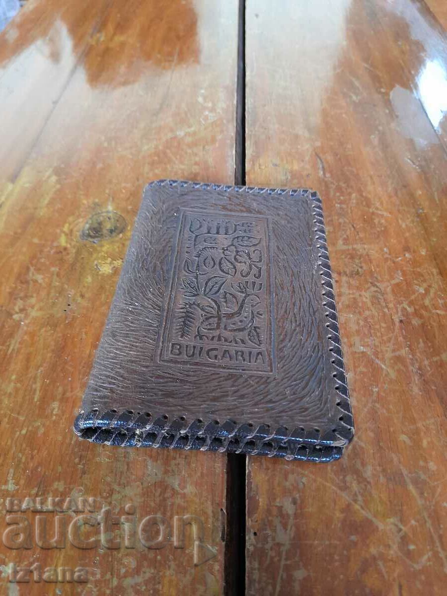 Old leather folder Old leather folder