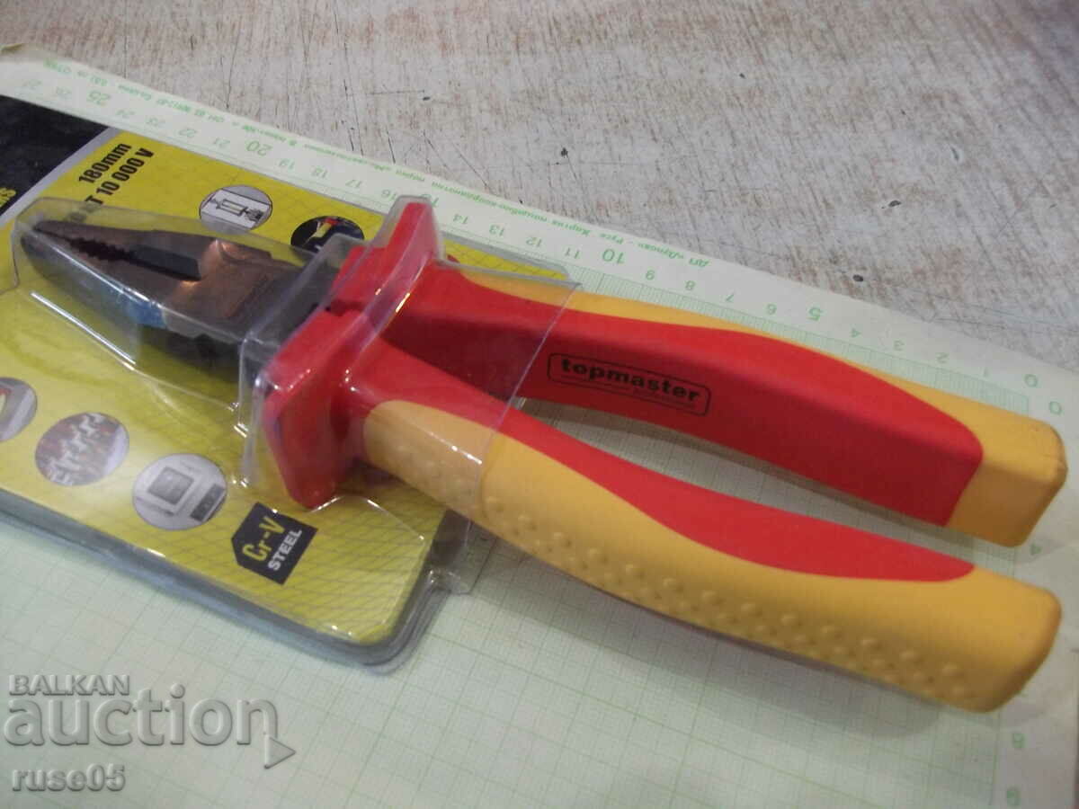 Delivery of Pliers "Topmaster-VDE 1000V Art.No.: 210402" combined new Delivery of Pliers "Topmaster-VDE 1000V Art.No.: 210402" combined new