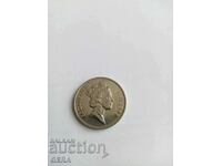 Монета 20 цента Фиджи