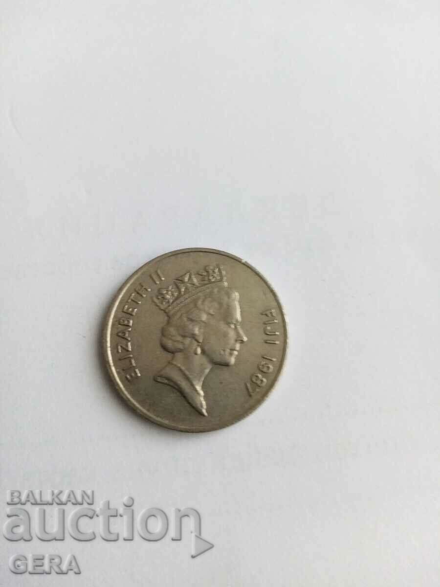 Moneda de 10 cenți Fiji