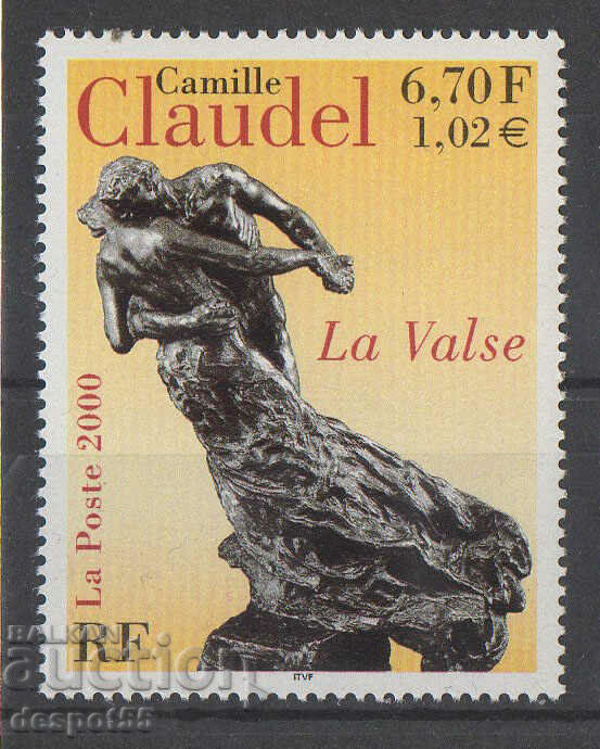 2000. Franţa. Sculptură de Camille Claudel.