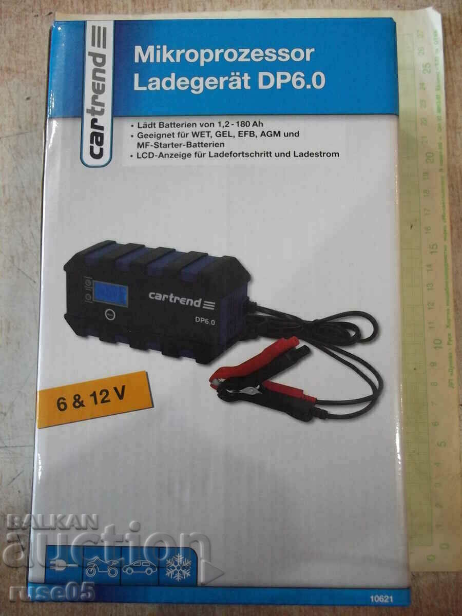 Digital charger "DP6.0 - 6V/2A, 12V 2A/6A" new with price 100.00 BGN | € 51.13
