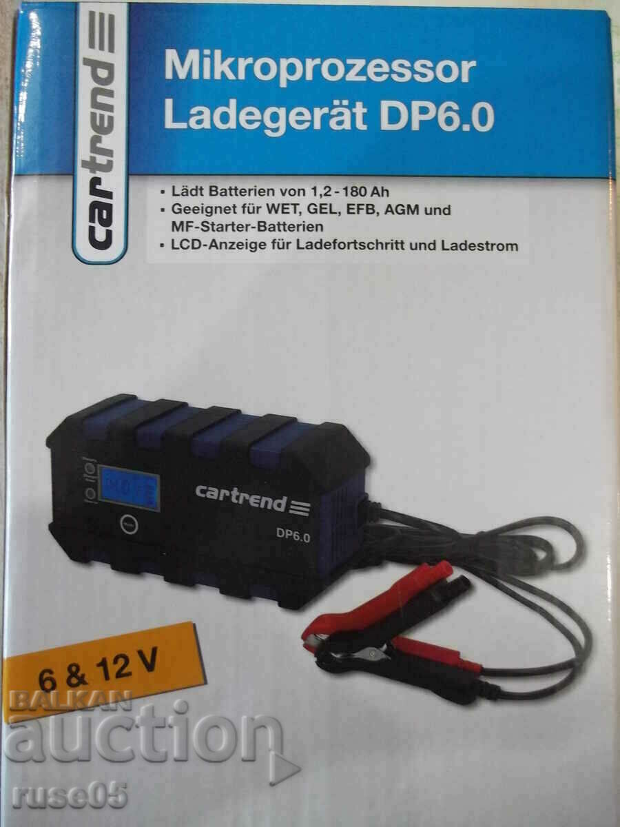 Auction  Digital charger "DP6.0 - 6V/2A, 12V 2A/6A" new