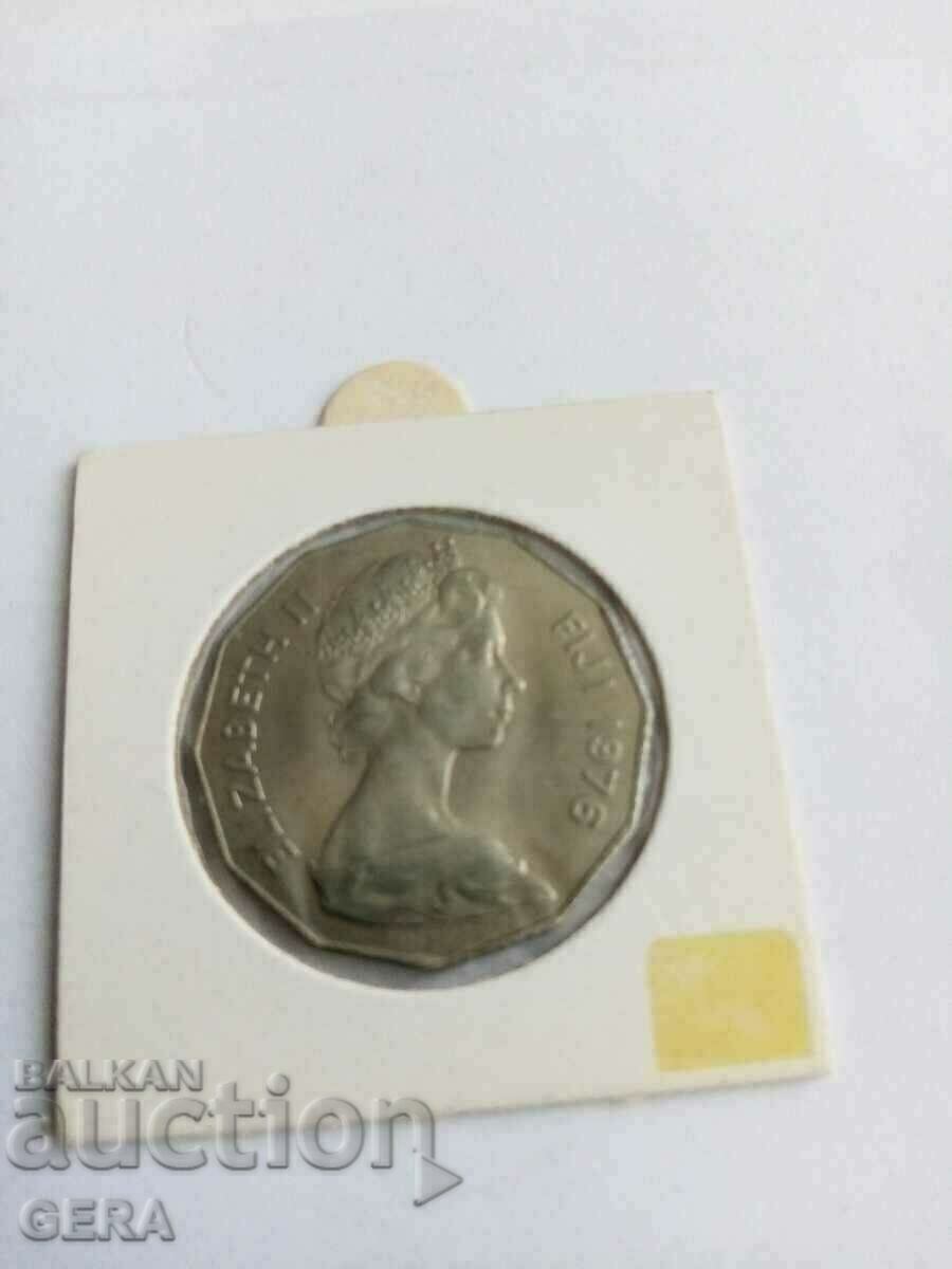 Fiji 50 cents coin
