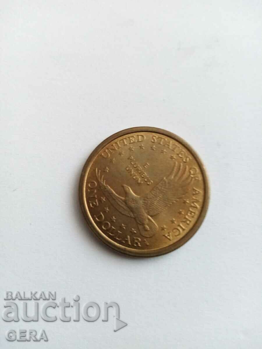 US $1 coin with price 5.00 BGN | € 2.56