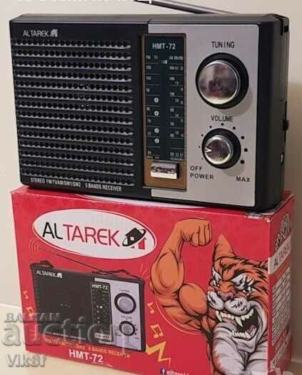 Трилентов радиоприемник /транзистор/ ALTAREK HMT72-AM/FM/SW