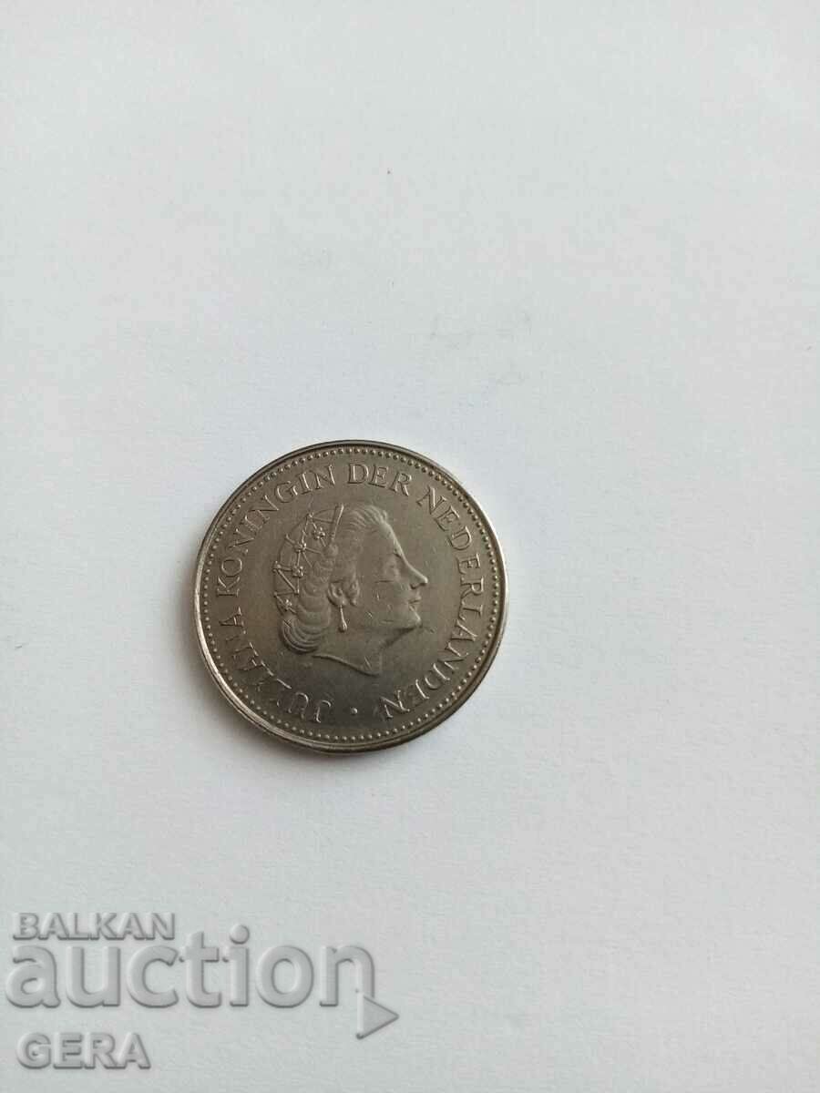 Coin 1 guilder Netherlands Antilles