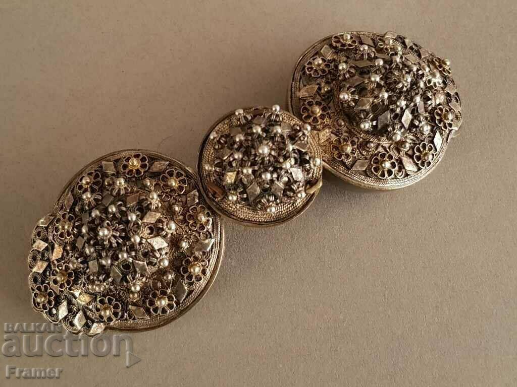 Vazrozhdenski Silver pafti costume pafta FILIGRAN - TANNING with price € 500.00 | 977.92 BGN