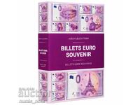 Албум за 420 броя банкноти " евро сувенирни "