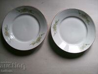 Lot of porcelain plates - shallow