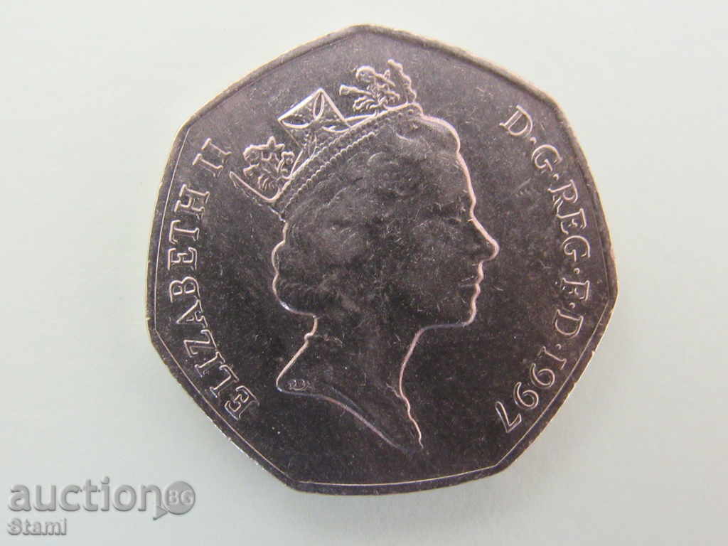 Delivery of 50 pence-UK, 1997, 90L Delivery of 50 pence-UK, 1997, 90L