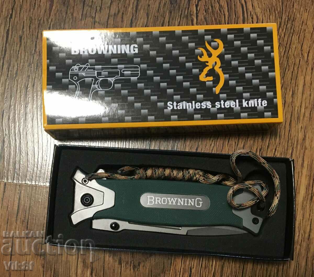Folding knife Browning 364 -85x218 with price 18.50 BGN | € 9.46 Folding knife Browning 364 -85x218 with price 18.50 BGN | € 9.46