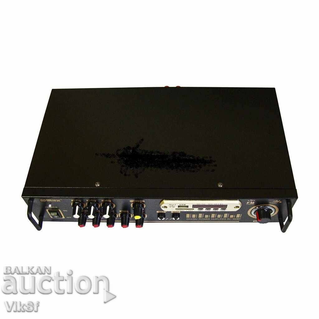 Livrarea Amplificator de casă, model UKC AV-102BT
