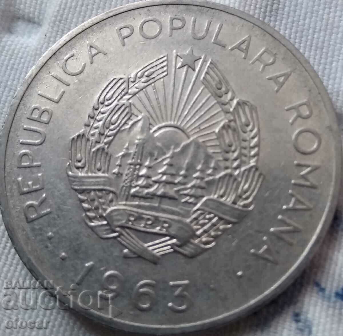 3 lei Romania 1963 BZC with price 3.00 BGN | € 1.53 3 lei Romania 1963 BZC with price 3.00 BGN | € 1.53