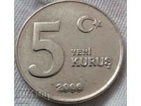 5 kuruş Τουρκία 2006