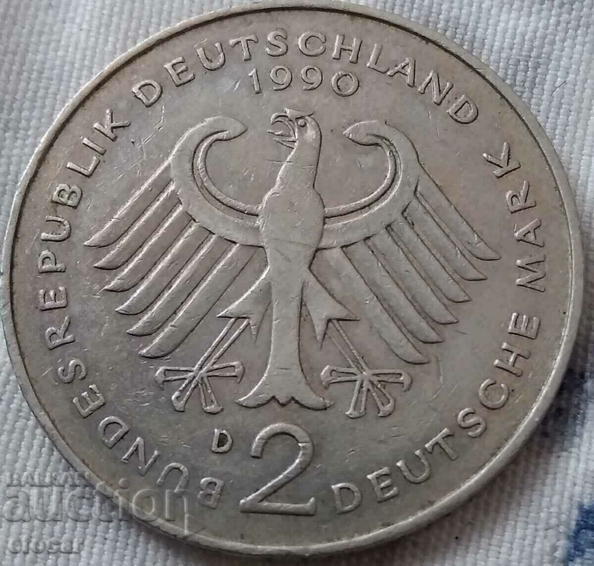 2 puncte Germania 1990 cu preț € 6.99 | 13.67 BGN