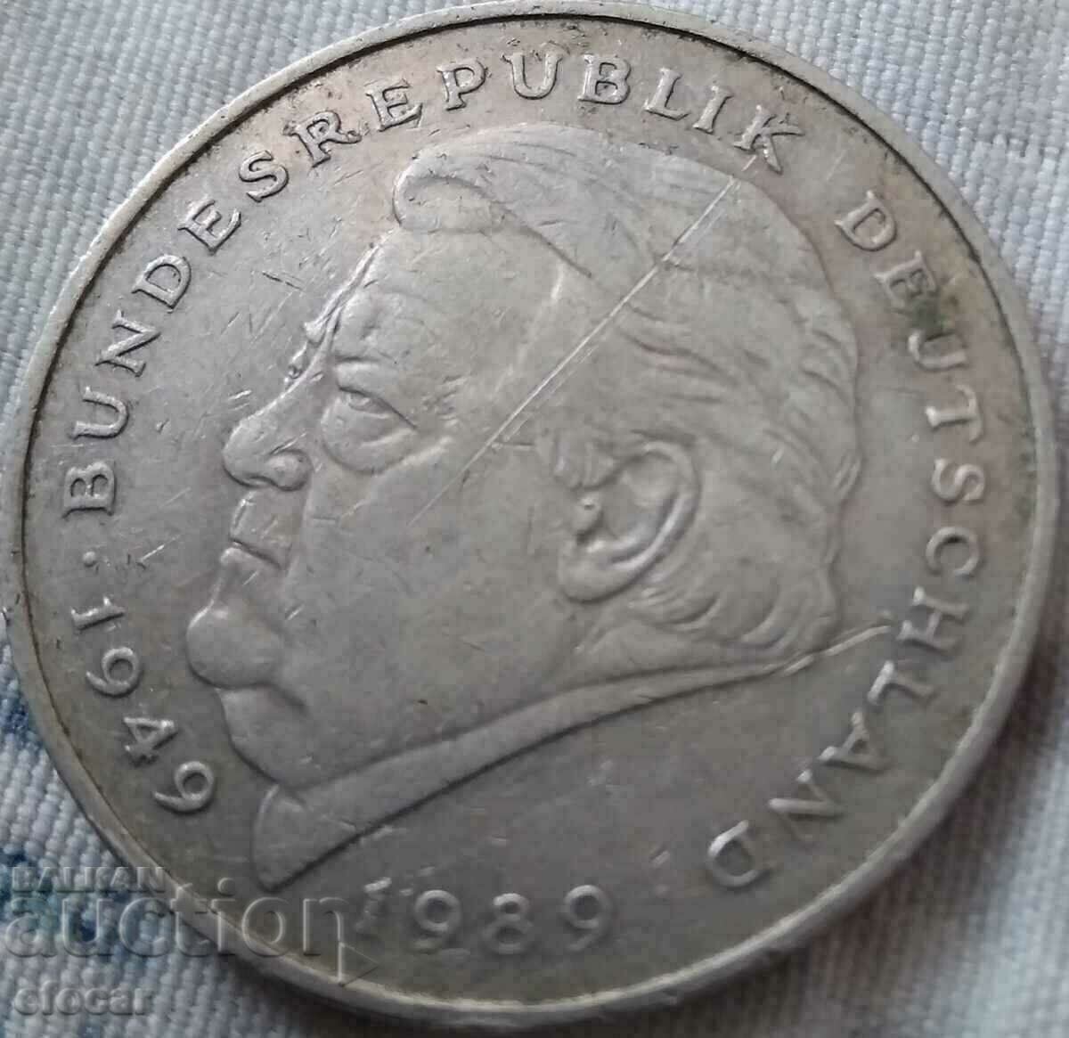 2 маркаи Германия 1990