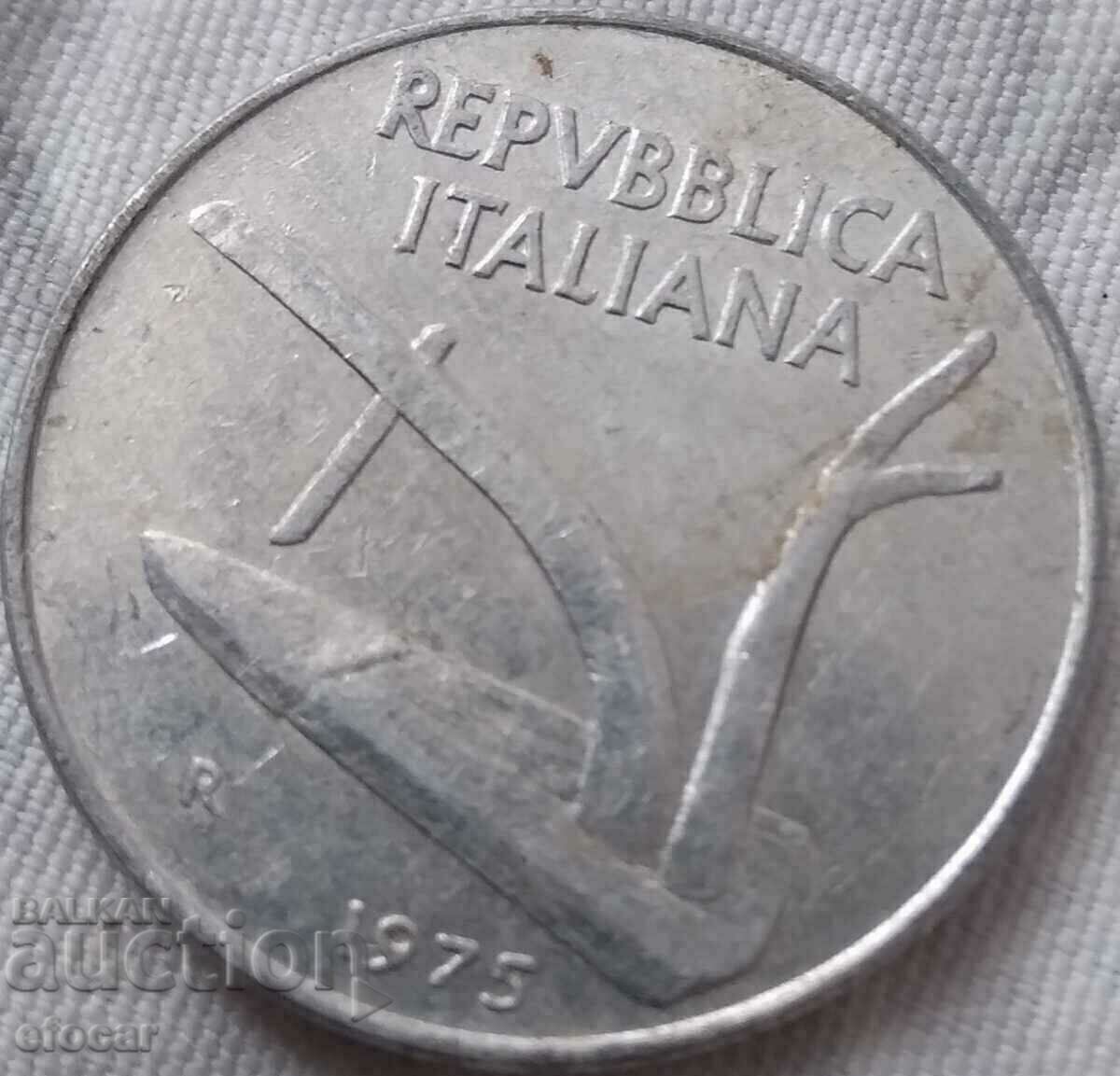 10 lira Italy 1975 with price 1.50 BGN | € 0.77 10 lira Italy 1975 with price 1.50 BGN | € 0.77