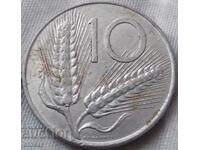 10 лири Италия 1975   БЗЦ