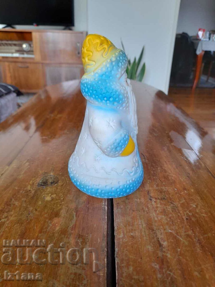 Delivery of Old Russian toy, Santa Claus doll