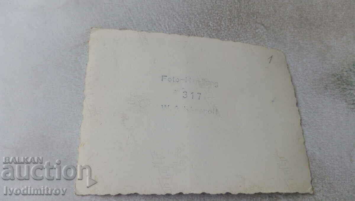 Photo Two young men and two women in folk costumes with price 1.45 BGN | € 0.74 Photo Two young men and two women in folk costumes with price 1.45 BGN | € 0.74