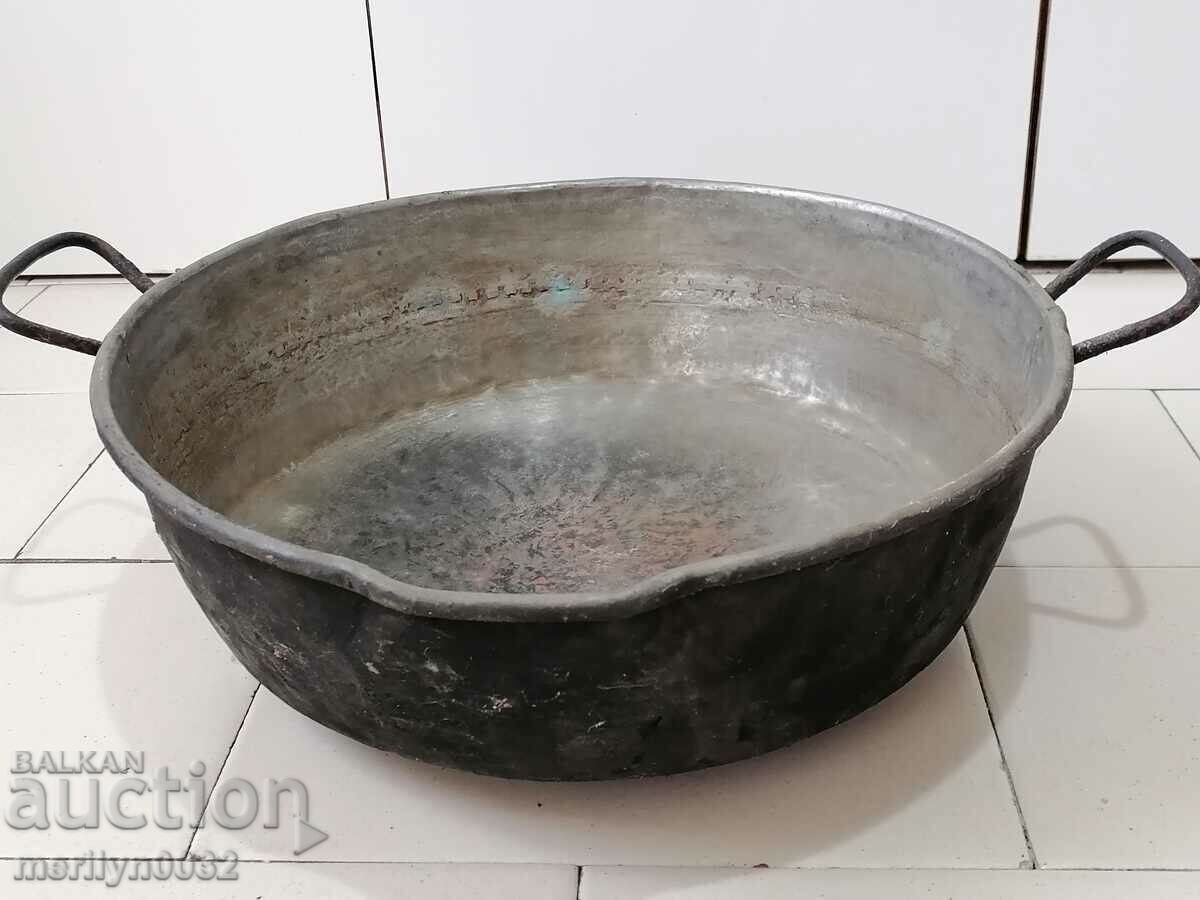 Tavă de cupru, vas de uz casnic, cupru, albastru cu preț € 71.35 | 139.55 BGN