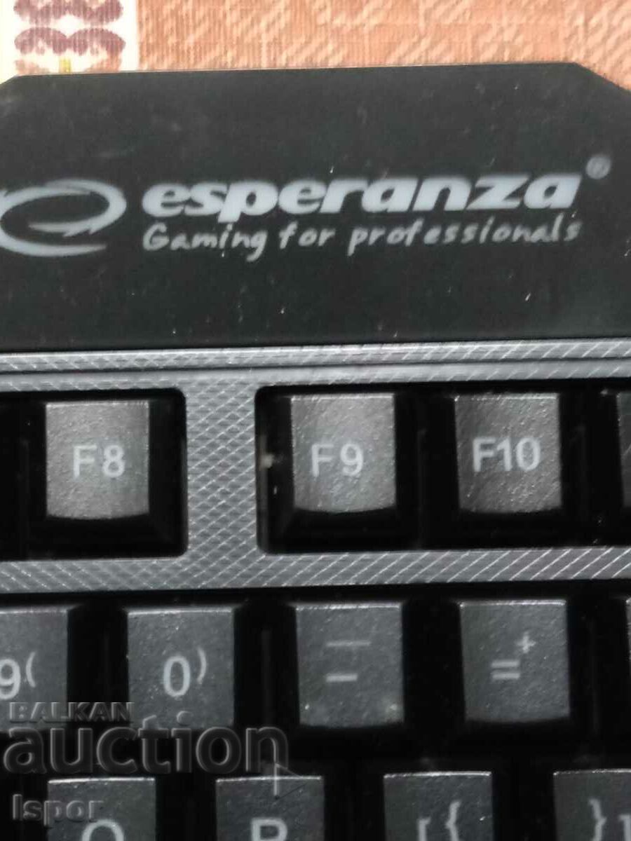 Tastatură mobilă luminoasă cu preț 14.00 BGN | € 7.16