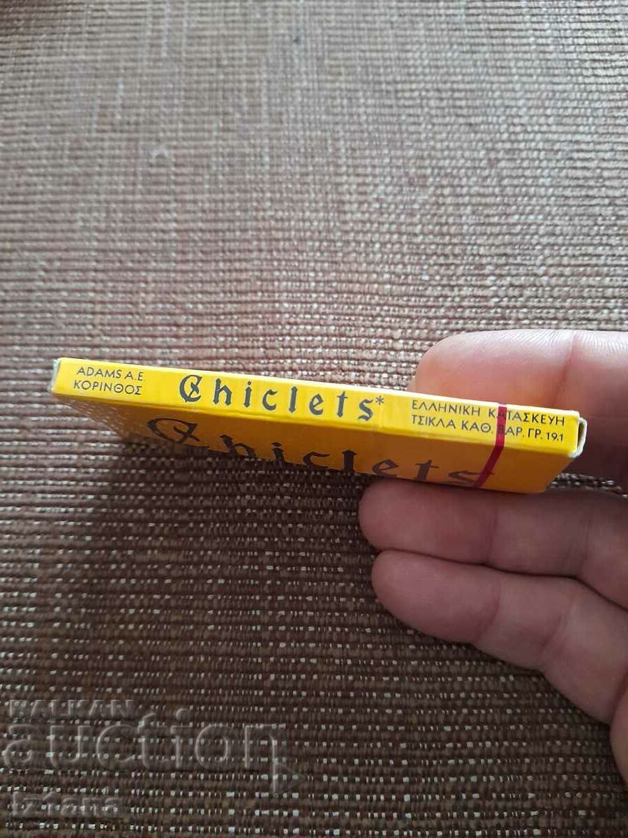 Δημοπρασία Old Chiclets τσίχλα Δημοπρασία Old Chiclets τσίχλα